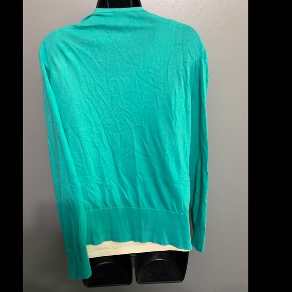 Ann Taylor V-Neck Ribbed Cardigan - Picture 3 of 8